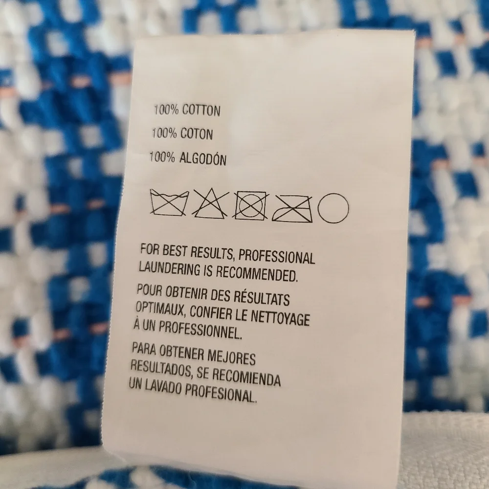 Crate And Barrel Houndstooth Decorative Pillow